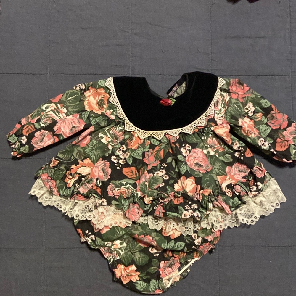 1990s vintage baby dress